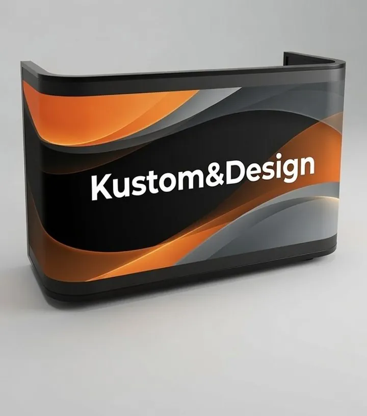 Desk Mobile LED Kustom & Design aux couleurs de la marque